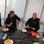 Christmas lunch – and 6000 flying hours is served!